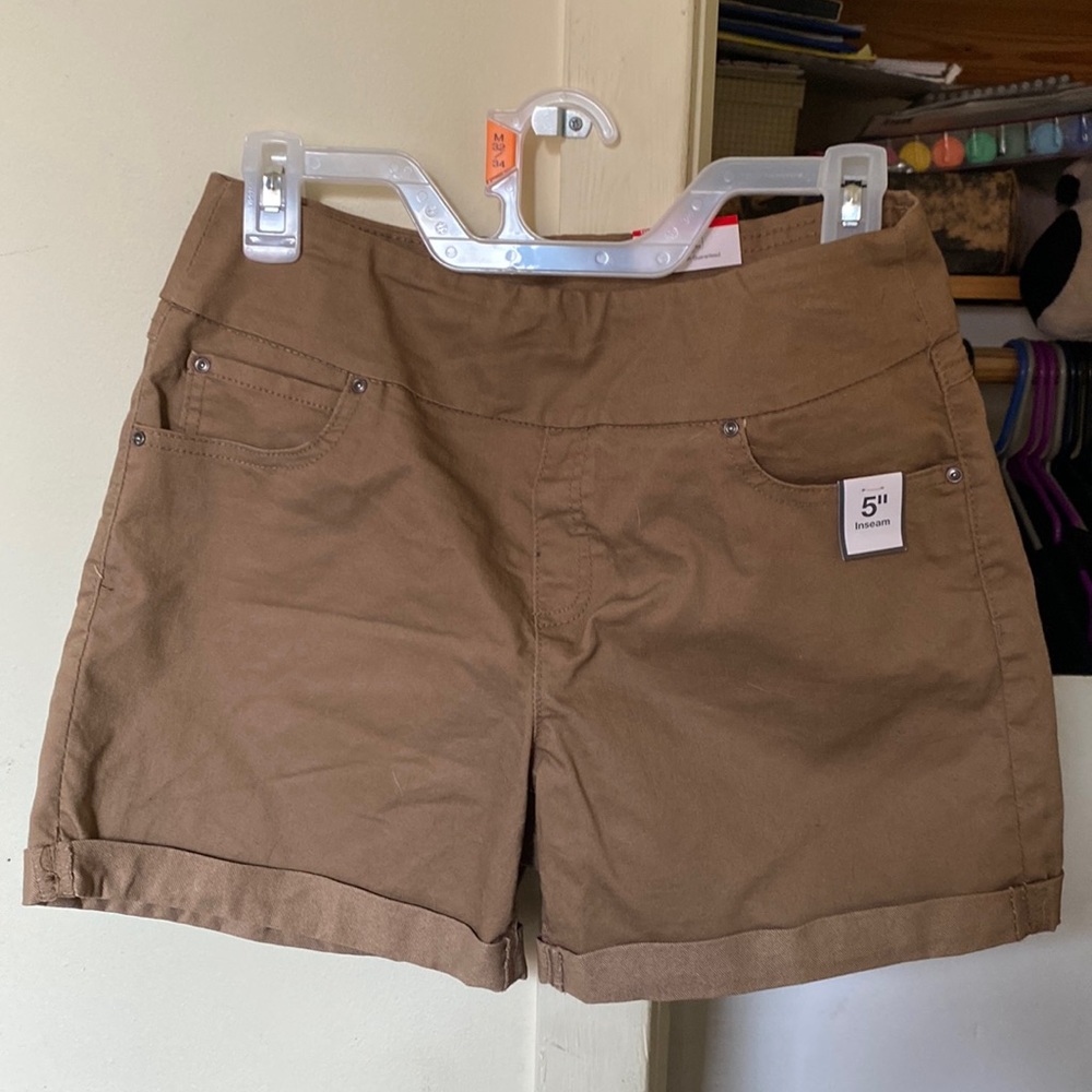 Time and True Khaki Shorts